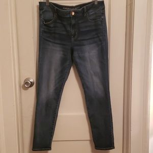 Medium wash American Eagle jeans